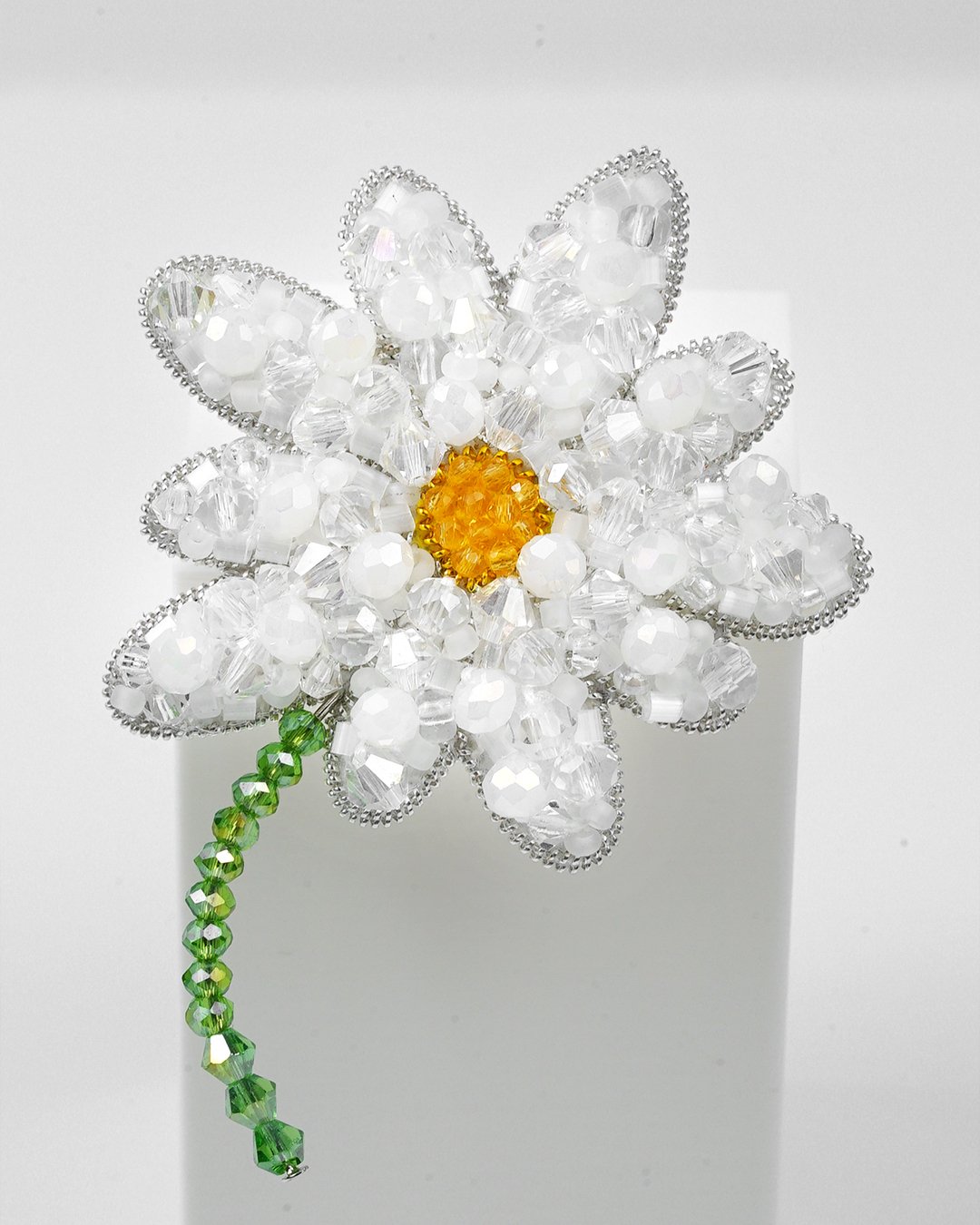 Chamomile Brooch – Full Bloom - Image 17
