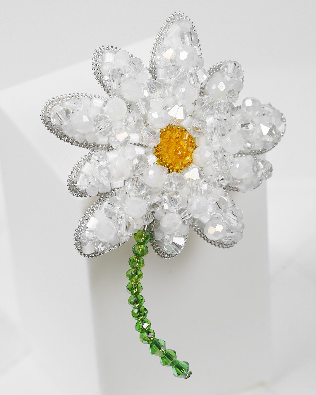 Chamomile Brooch – Full Bloom - Image 11