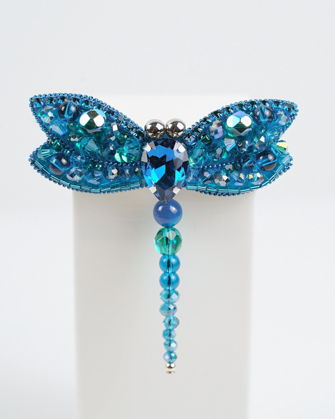Dragonfly Brooch - Aqua - Image 13