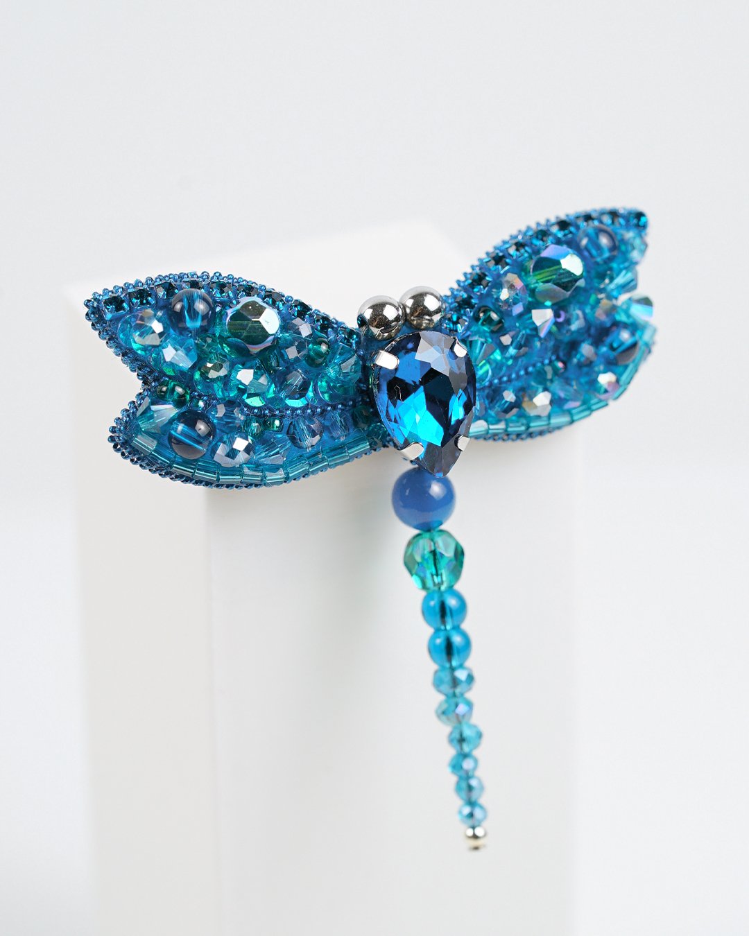 Dragonfly Brooch - Aqua - Image 12