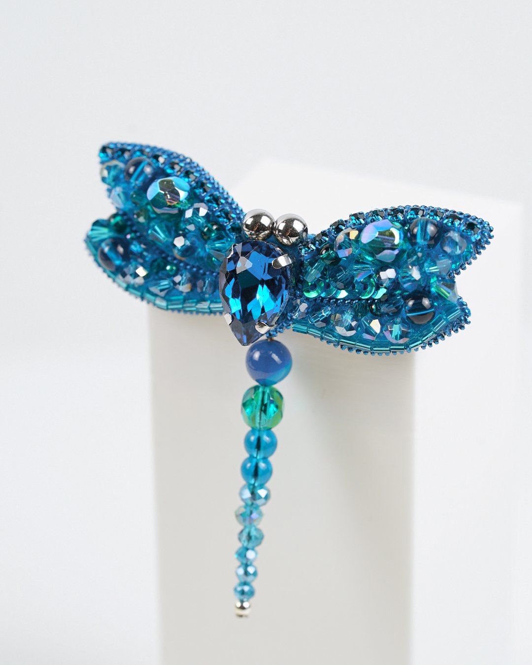 Dragonfly Brooch - Aqua - Image 11