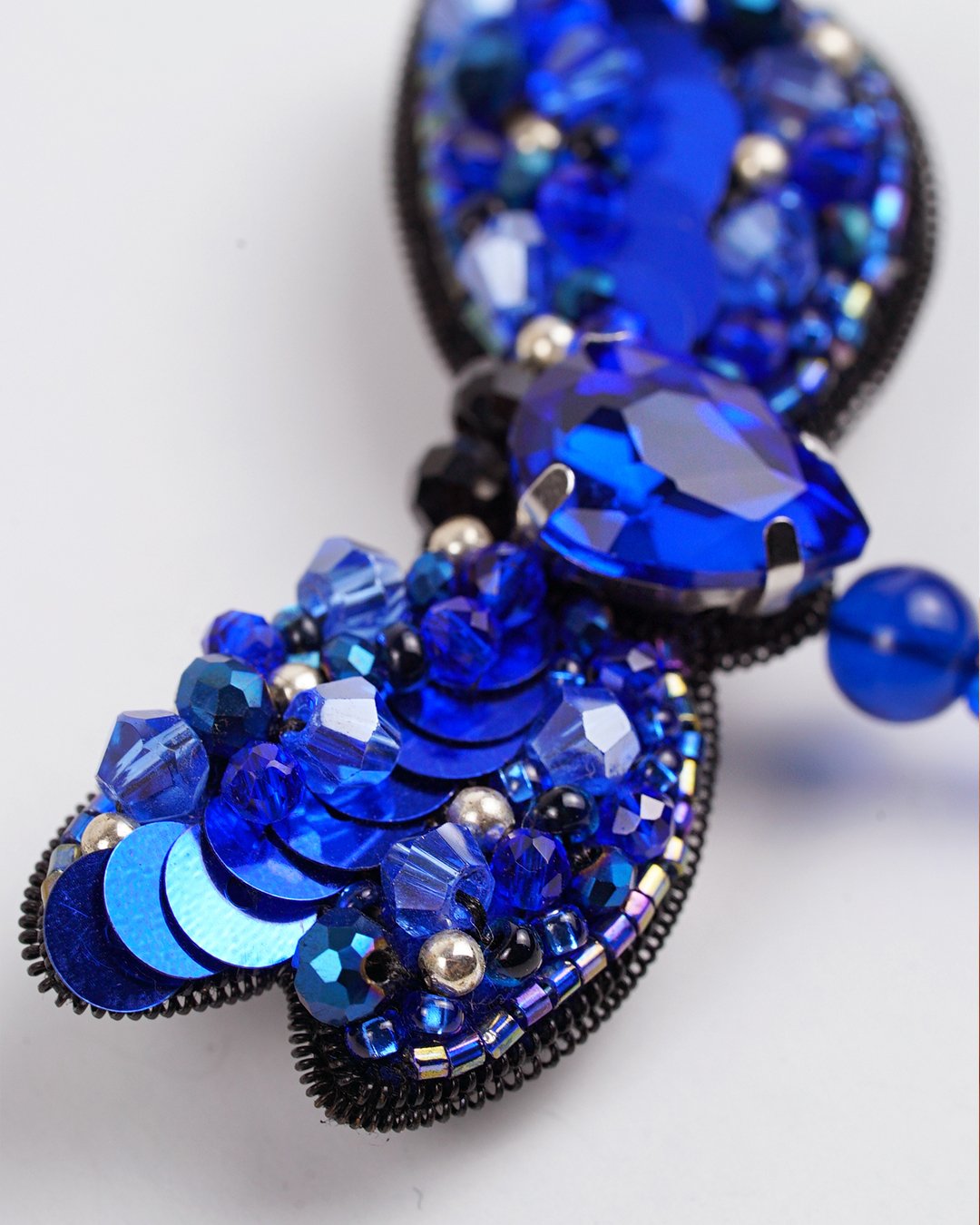 Dragonfly Brooch - Navy - Image 9