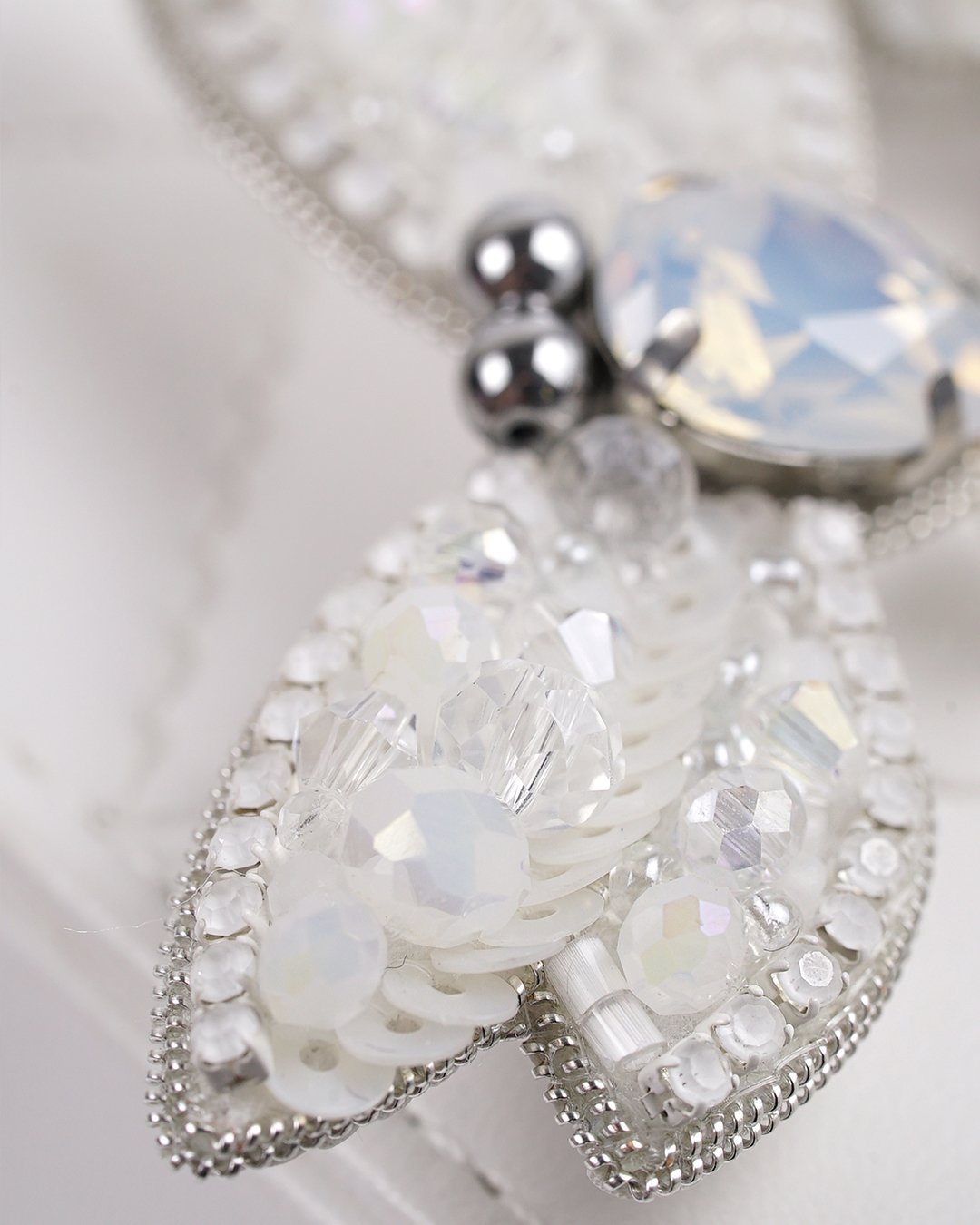 Dragonfly Brooch - White Opal - Image 14