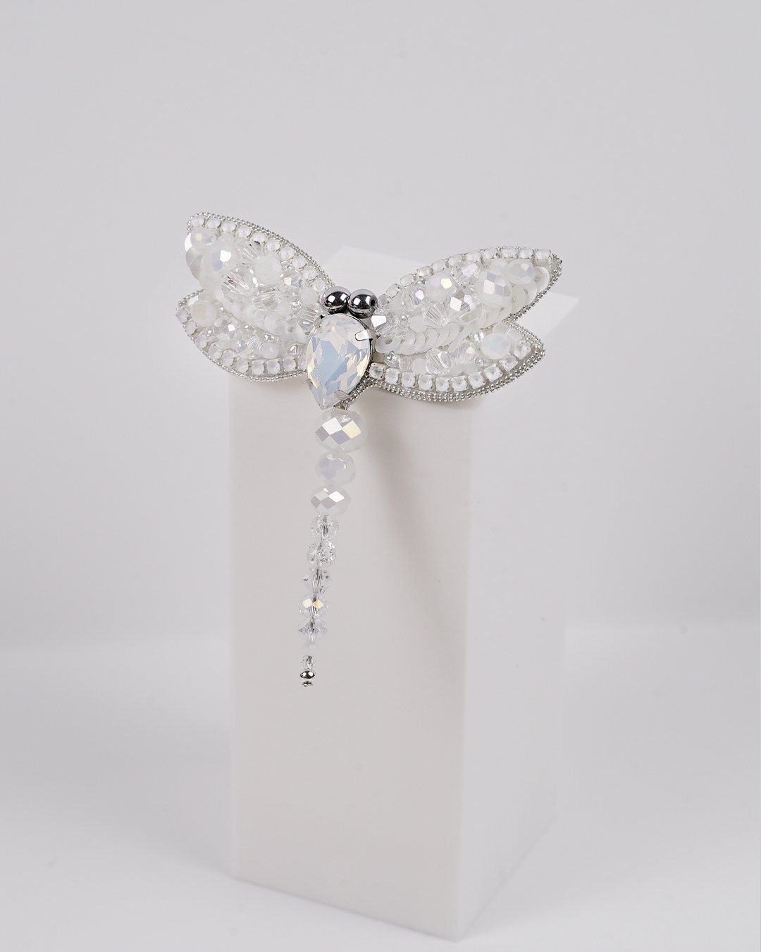 Dragonfly Brooch - White Opal - Image 19