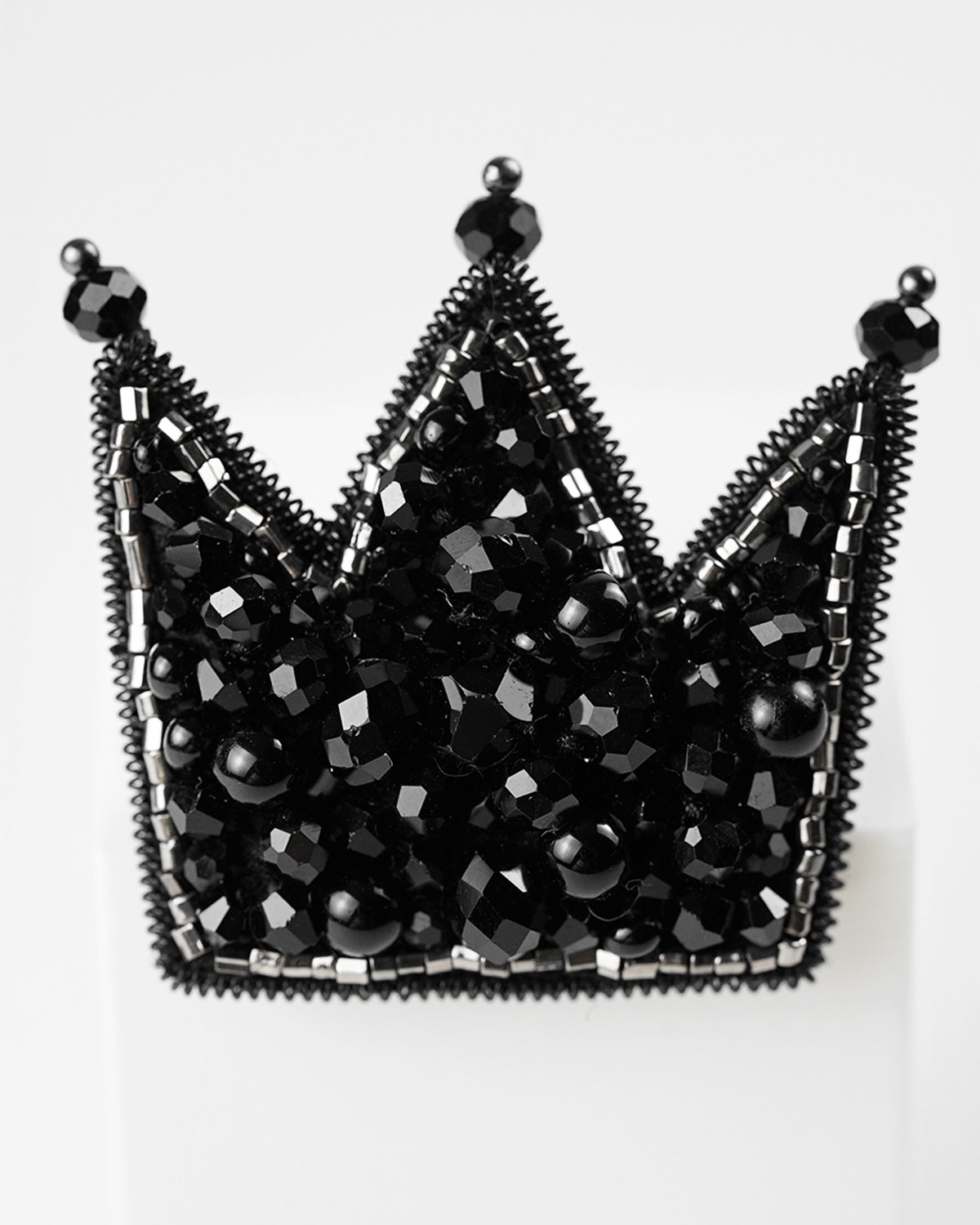 Black Crown Brooch (Basquiat Inspired) - Image 4