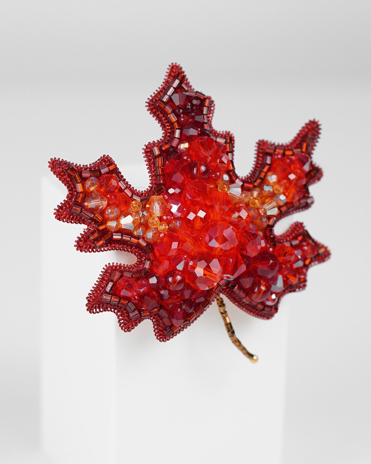 Red Maple Brooch - Image 2