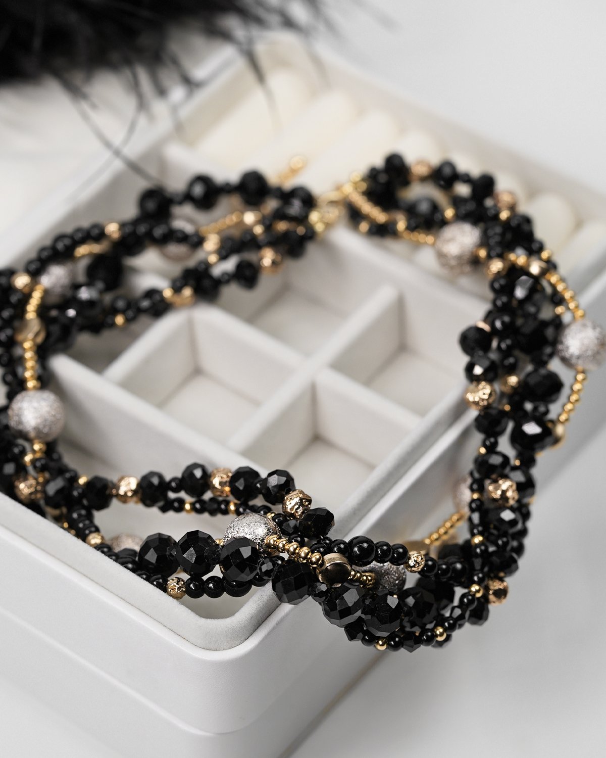 Black Caviar & Champagne Choker - Image 8