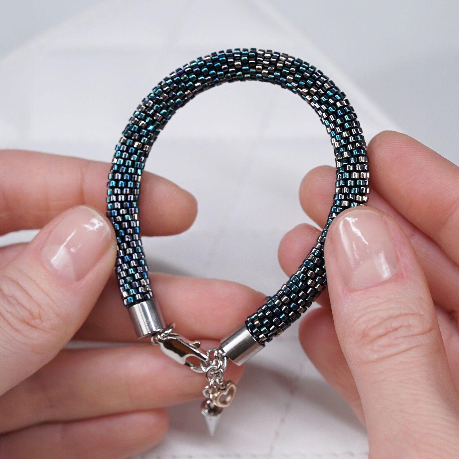 Platinum Metallic Bracelet