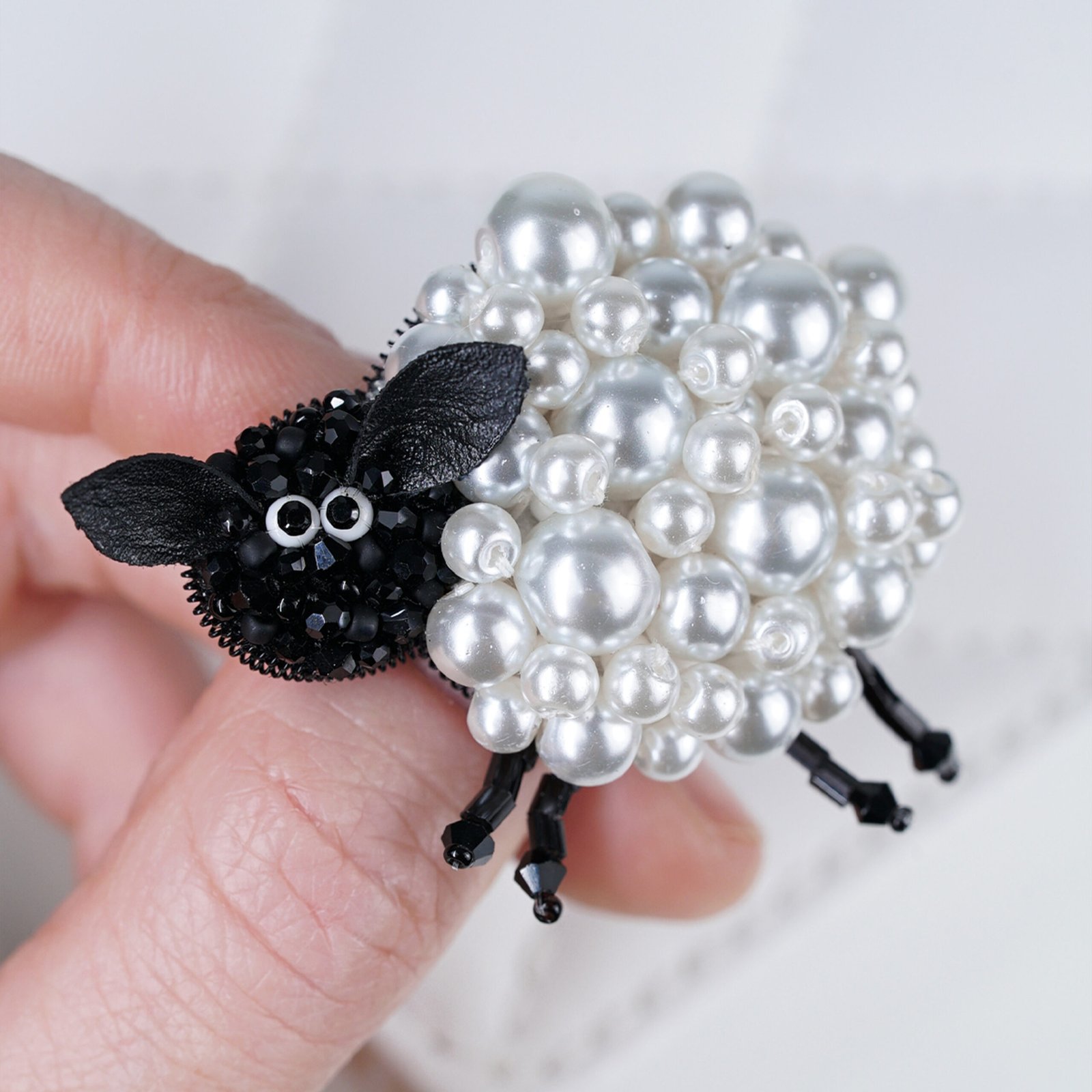 Dreaming Sheep Brooch