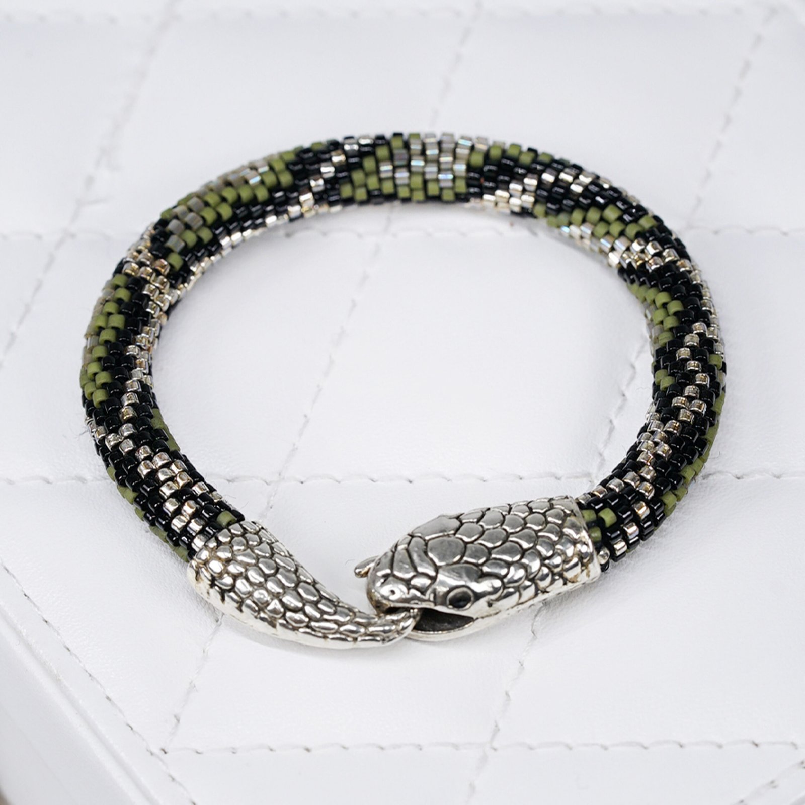 Green Snake Miyuki Bracelet