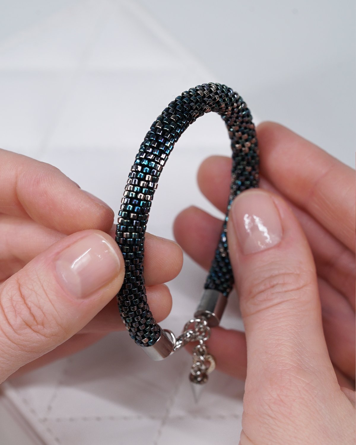 Platinum Metallic Bracelet - Image 2