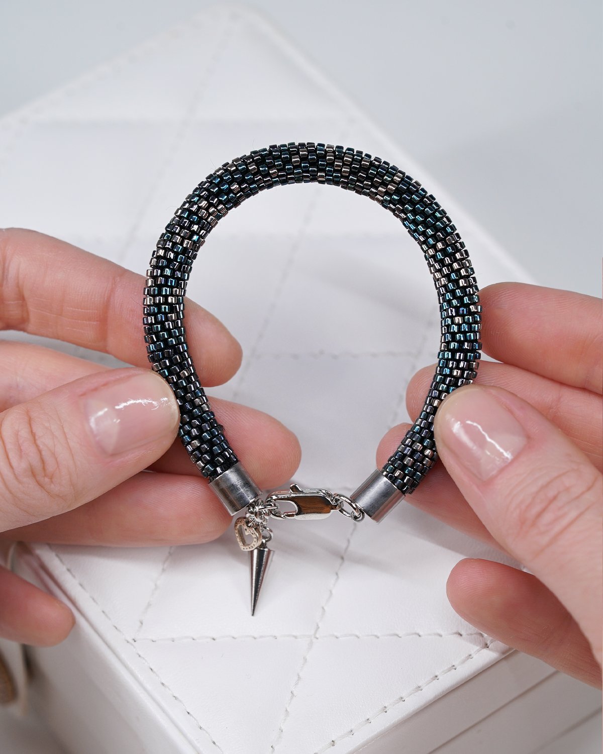 Platinum Metallic Bracelet - Image 4