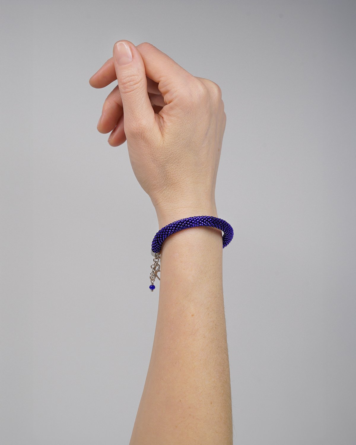 Violet Crocheted Bracelet - Image 9