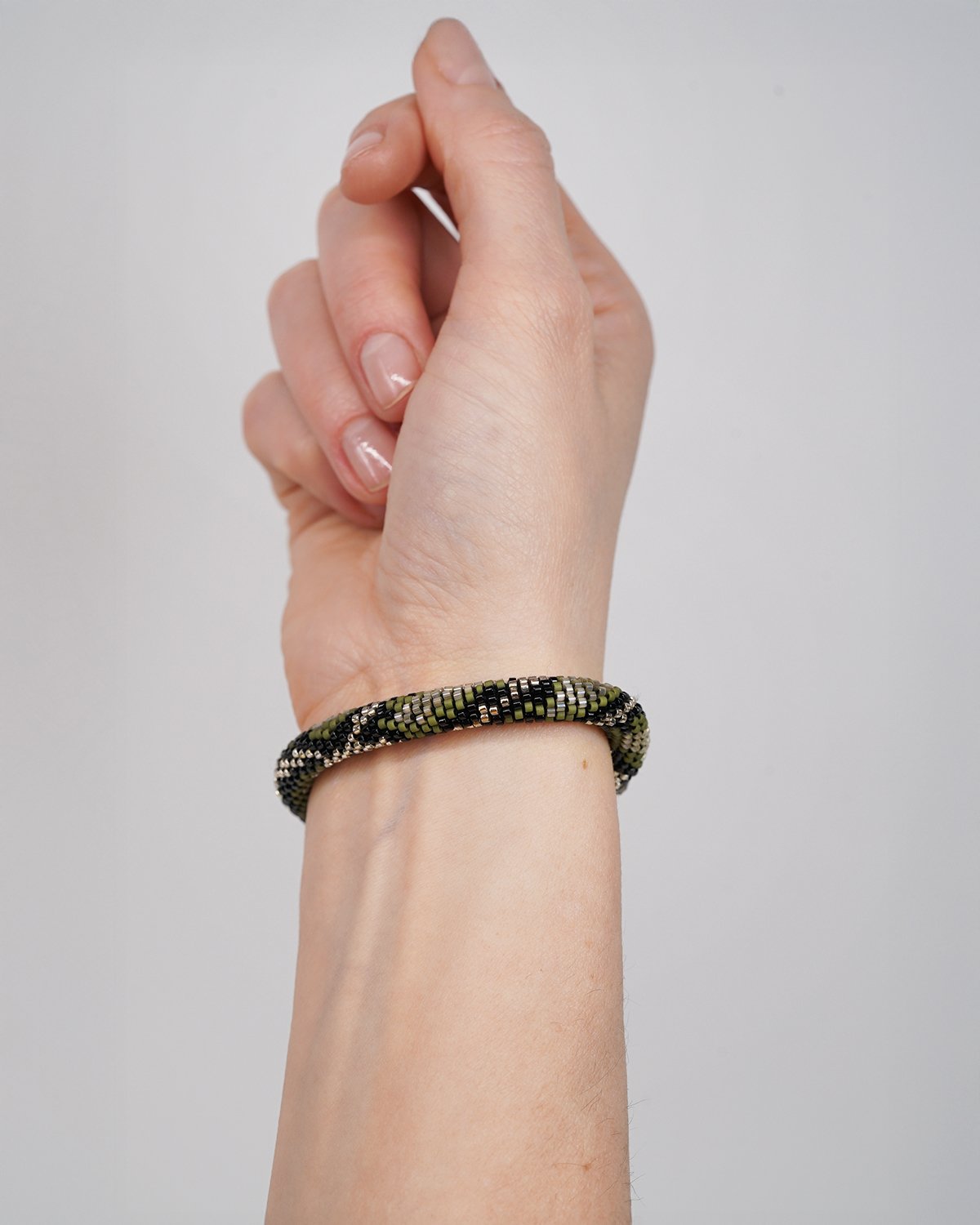 Green Snake Miyuki Bracelet - Image 6