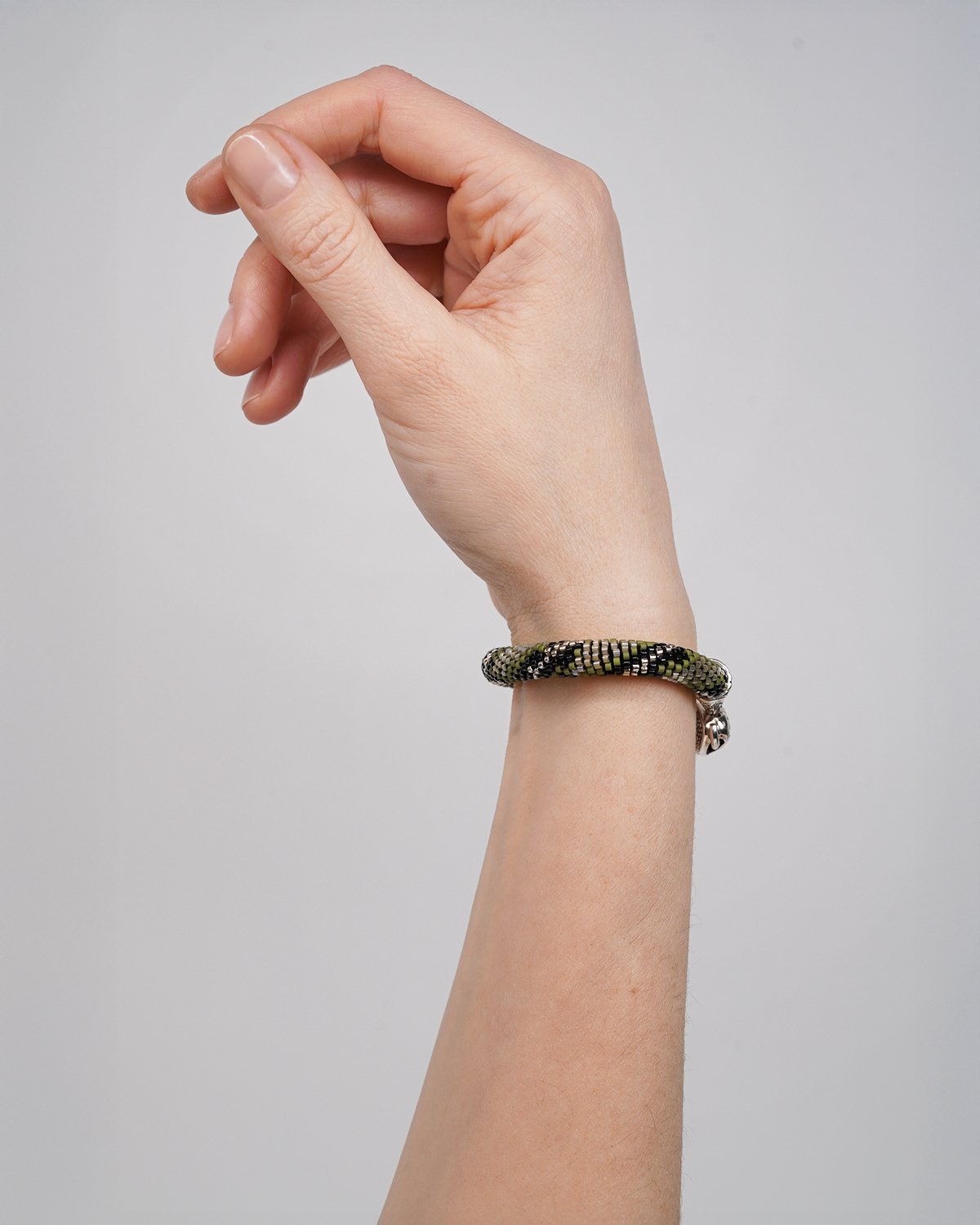 Green Snake Miyuki Bracelet - Image 7