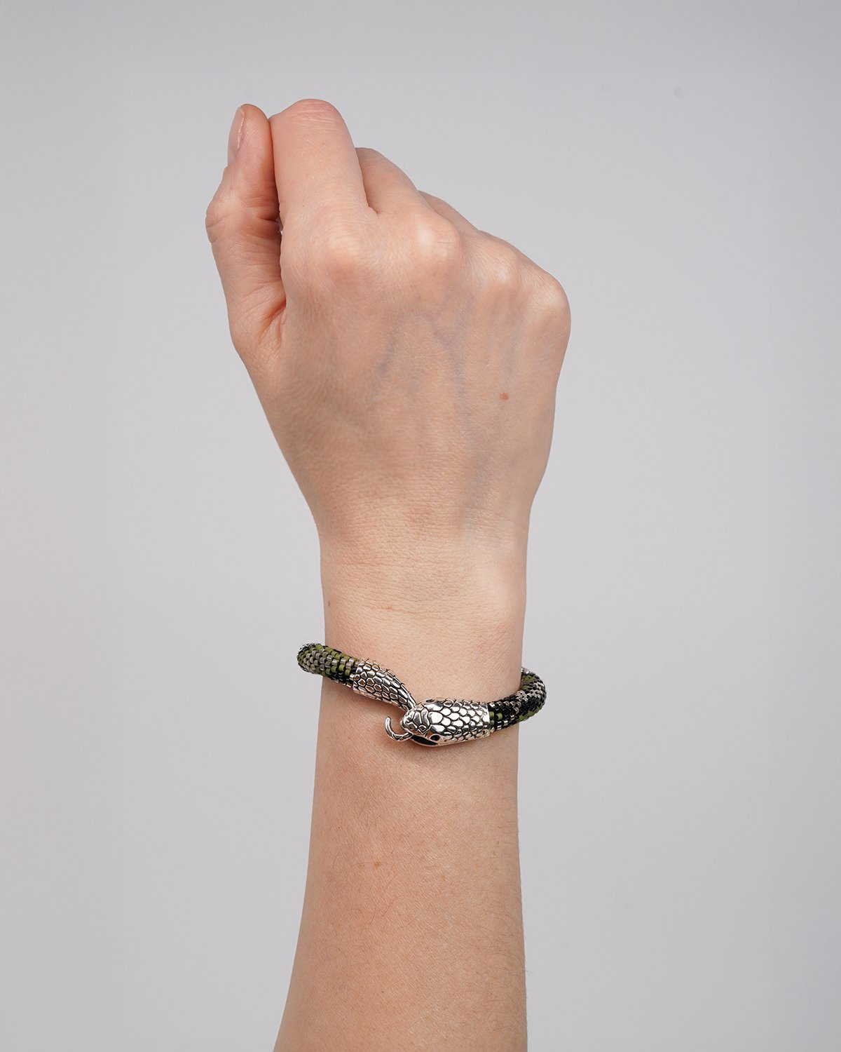 Green Snake Miyuki Bracelet - Image 9